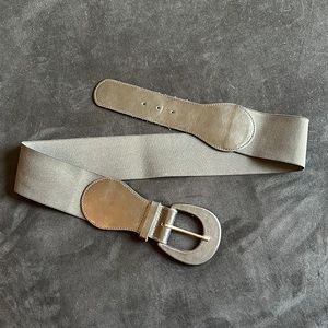 Black Elastic Belt Sz 2X